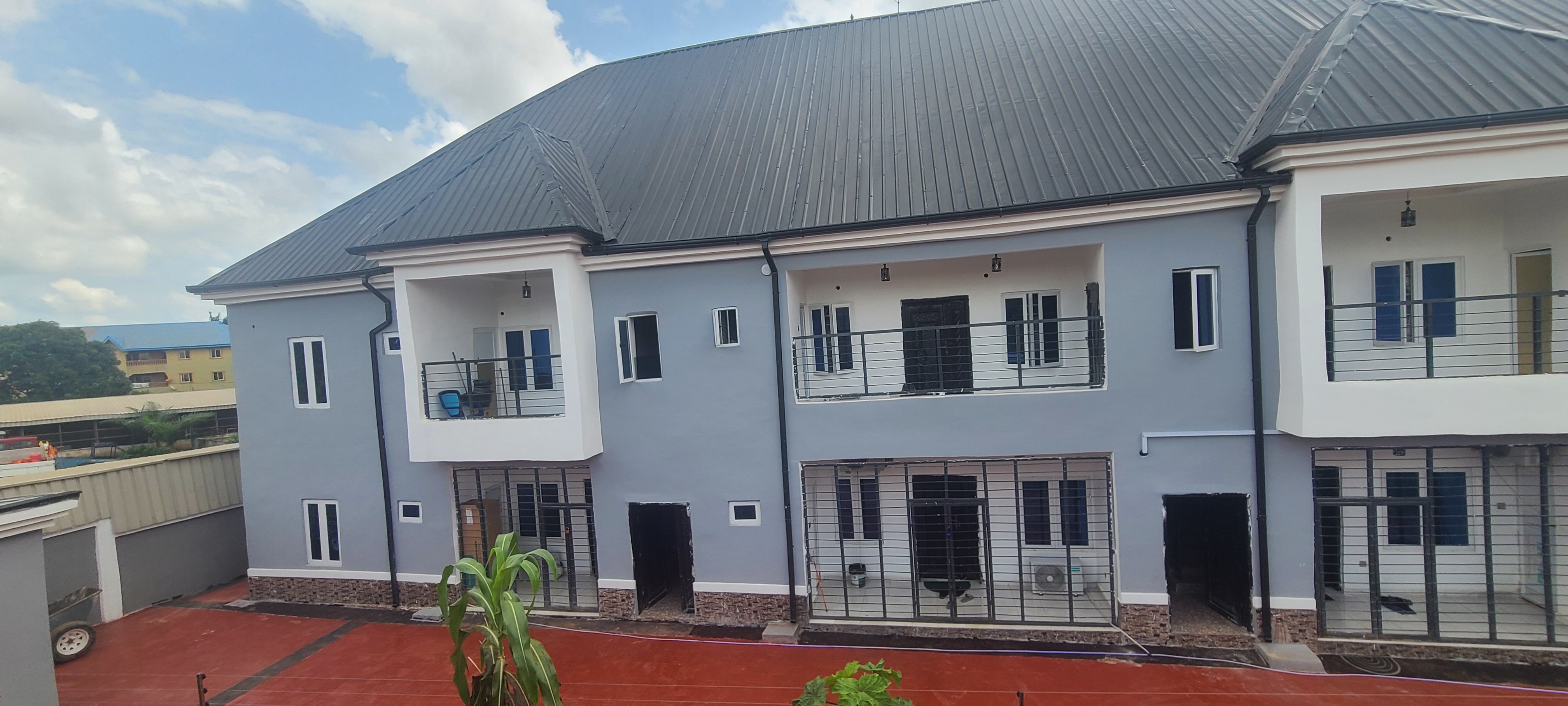 Completed residential block