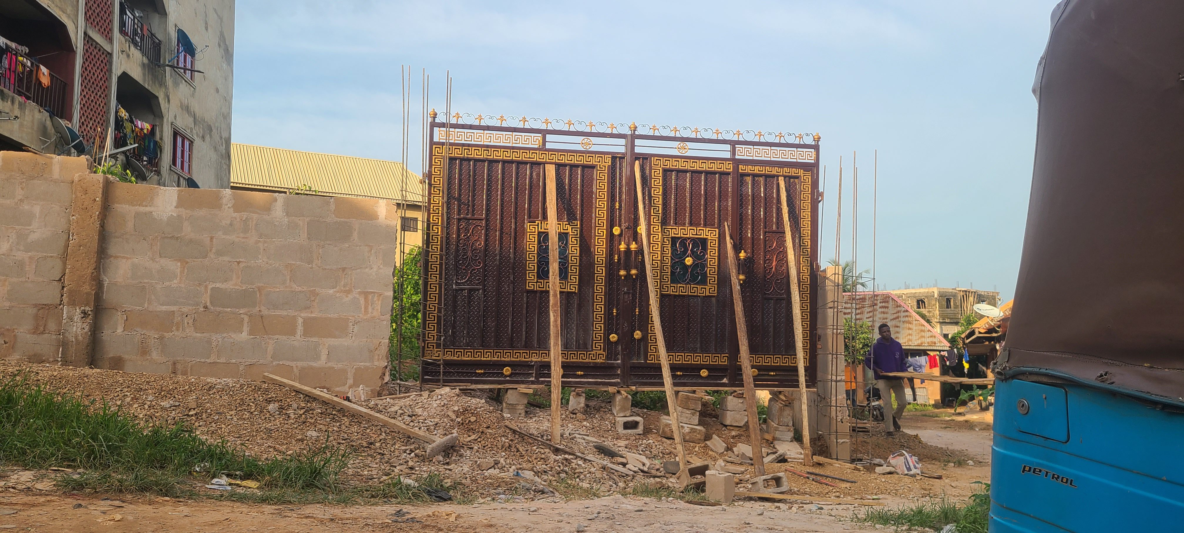 Estate compound — external view